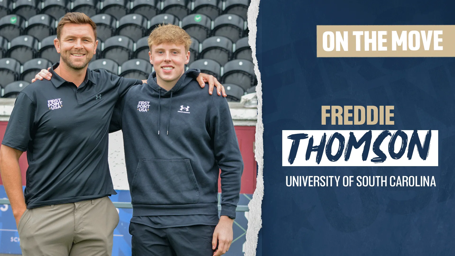 On the Move with University of South Carolina Rugby Bound Freddie Thomson