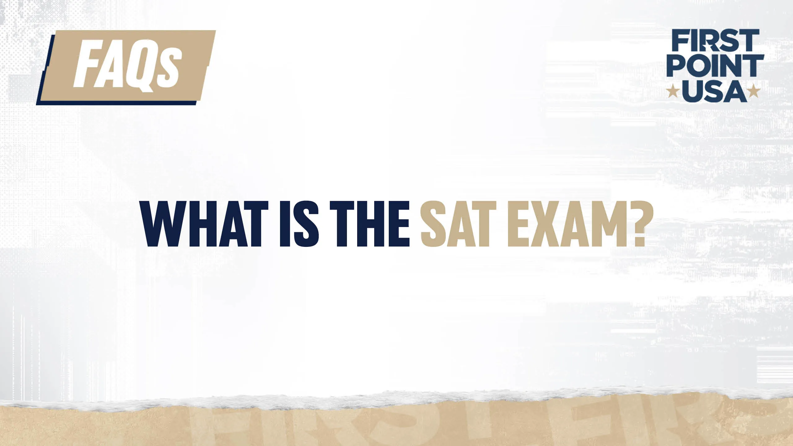 What is the SAT exam?