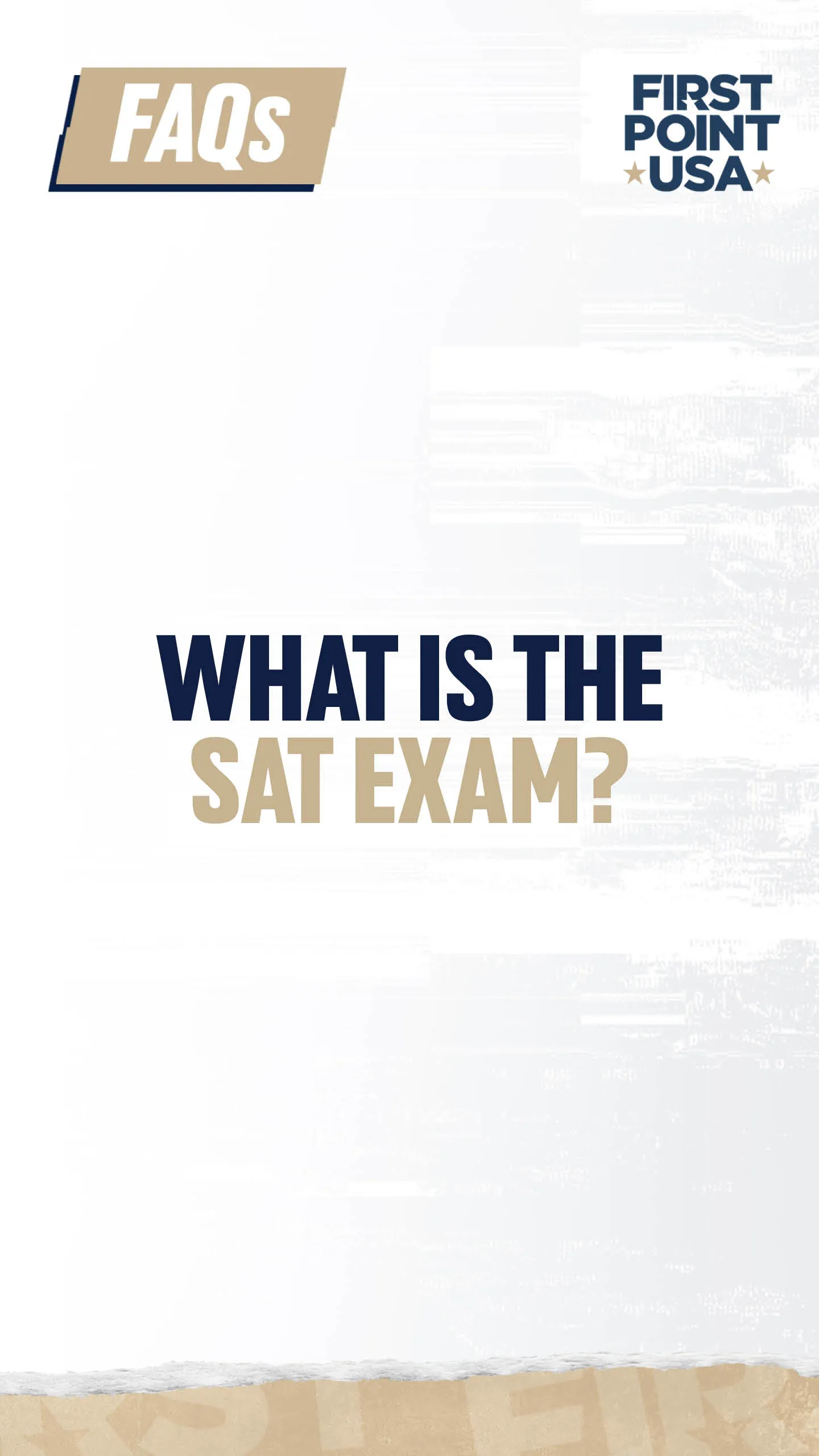 What is the SAT exam?